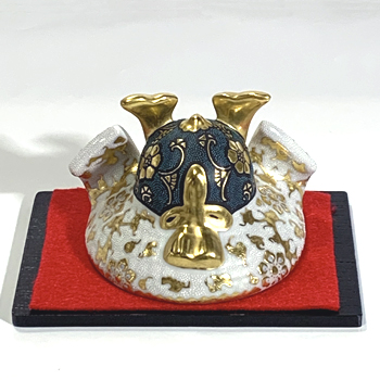 Kanazawa Kutani Yaki Helmet Morikinaoshirotubu(back)