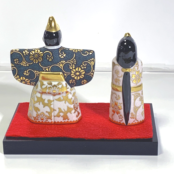 Kanazawa Kutani Yaki Toubina Morikinaoshirotubu(back)