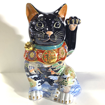 Kanazawa Kutani Yaki Maneki-Neko